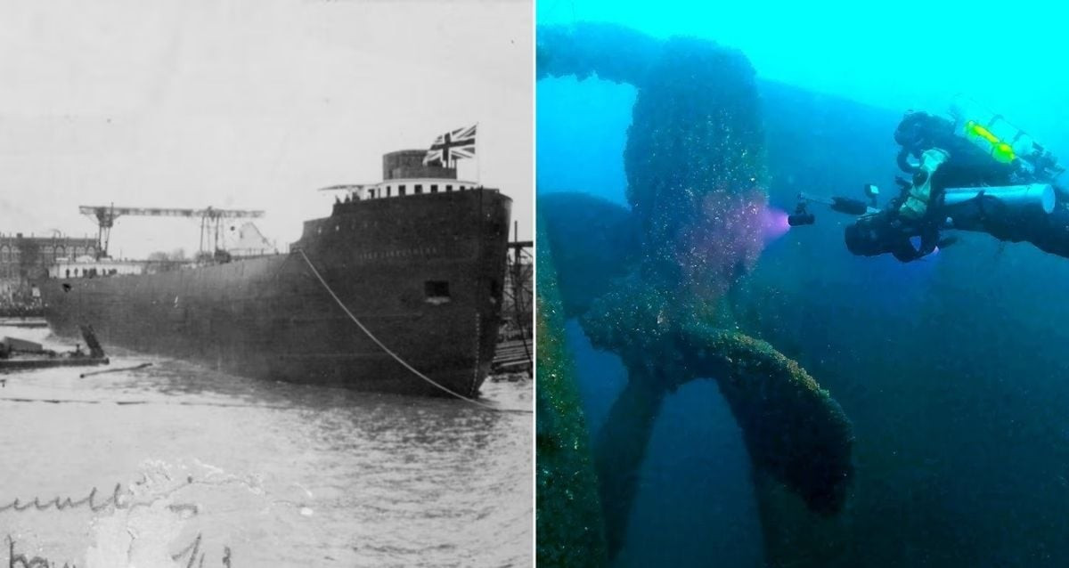 Nhóm của ông Trotter nhanh chóng nhận ra đã tìm thấy tàu SS James Carruthers vì không có con tàu nào có kích thước tương tự mất tích ở hồ Huron. Ảnh: ATI.