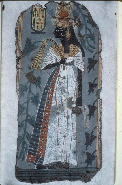 Tuy nhiên, giới khoa học hiện vẫn chưa tìm được bằng chứng khoa học giúp giải mã chính xác màu da của Nữ hoàng Ahmose Nefertari. Ảnh: lampmagician.com.