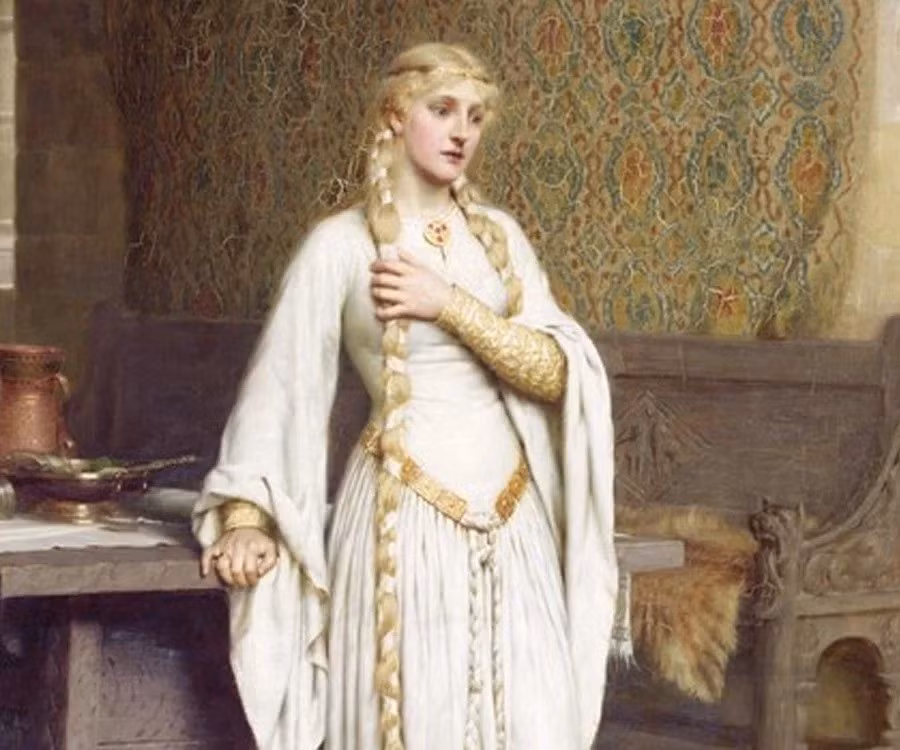 Không chỉ một lần, nữ bá tước Godiva nhiều lần thuyết phục chồng miễn giảm thuế cho những người nông dân mà ông được quyền cai quản. Ảnh: Public Domain.