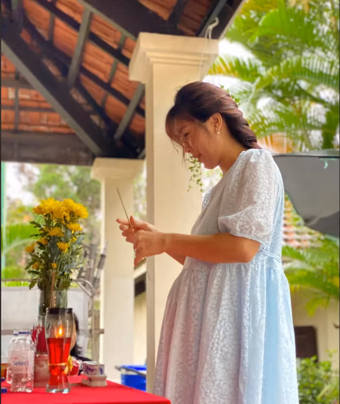 Ông xã Lê Phương phản ứng sao khi chứng kiến vợ âu yếm người khác? ảnh 5