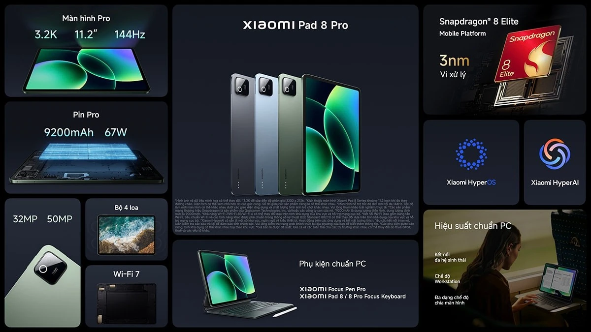 Bất ngờ với Xiaomi Pad 8 giá ngang iPad thường, ngon như iPad Pro