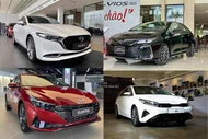 Sedan cỡ C tại Việt Nam bán thấp kỷ lục, chỉ với 270 xe tháng 2/2026