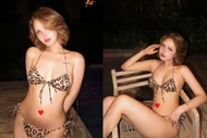 Mê cái cách Xoài Non diện bikini, body nõn nà miễn chê