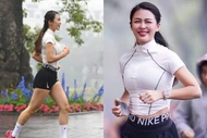 Hot girl chạy bộ Dương Linh Huệ chia sẻ bí quyết tập luyện trong dịp Tết