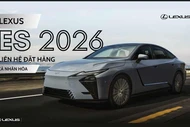 Lexus ES 2026 nhận cọc tại Việt Nam, cao nhất hơn 3,1 tỷ đồng
