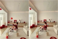 Căn hộ tối giản 135 m2 ngập sắc Tết của vợ chồng trẻ