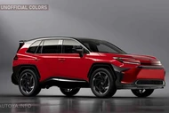 Toyota RAV4 Electric 2027 lộ diện - thiết kế táo bạo, ngập tràn công nghệ