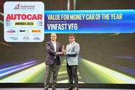 VinFast VF6 là “xe đáng tiền nhất năm” tại Autocar India Awards 2026