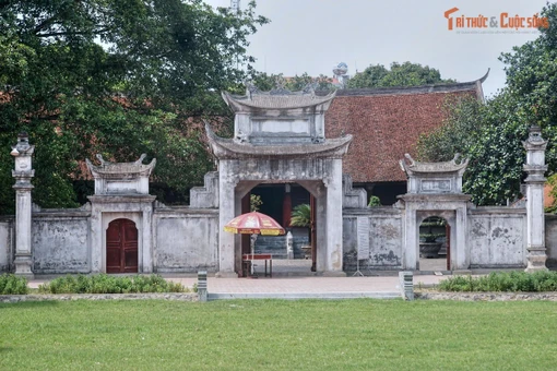 Ngôi đình cổ nằm trên nền điện thiết triều của kinh thành Cổ Loa xưa 