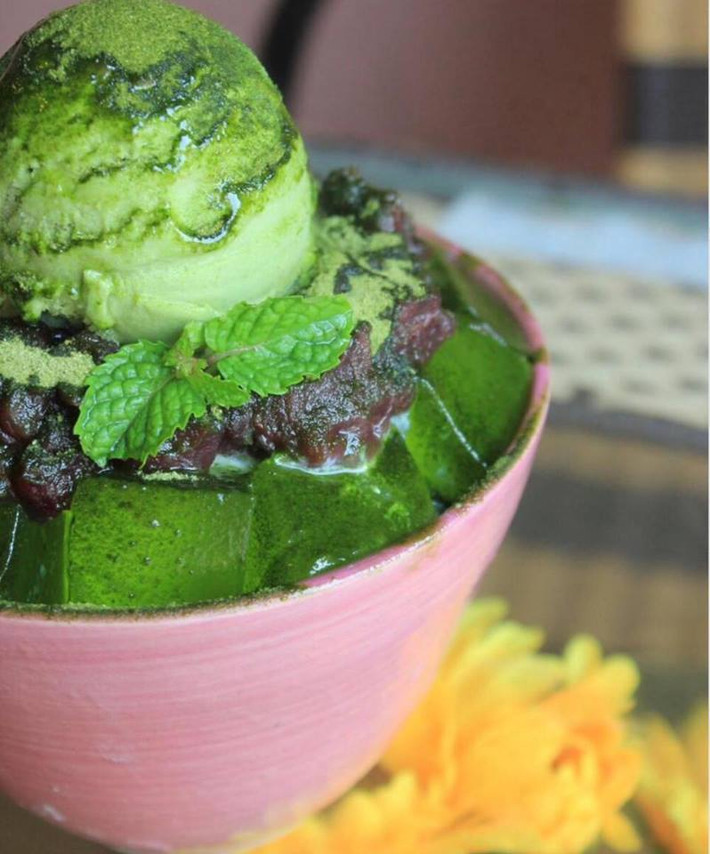 Patbingsu số 83 Doãn Kế Thiện. Giá mỗi phần bingsu ở đây vào khoảng 60 nghìn đồng.