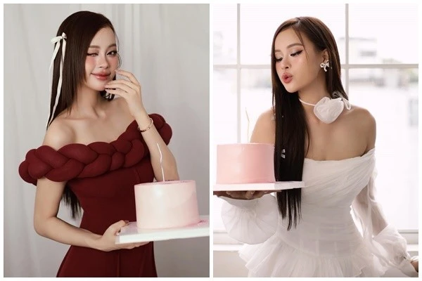 Á hậu Miss World Vietnam 2023 Đào Hiền gợi cảm đón sinh nhật