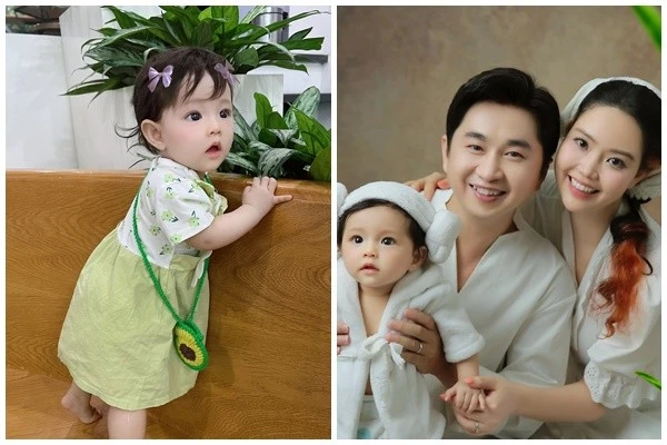 Con gái xinh như búp bê của Bảo Anh - Bằng Cường