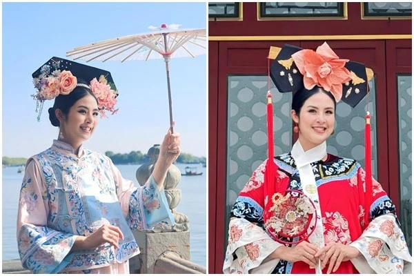 Ngọc Hân khoe nhan sắc hút hồn khi hóa "Hoàn Châu cách cách"