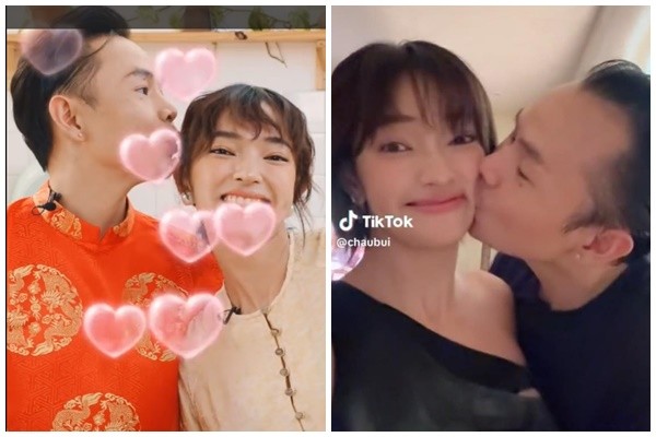 Ảnh tình tứ giữa Châu Bùi và rapper Binz