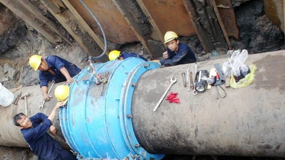 Sawaco gọi tên Hồng Đăng ở các gói thầu thi công cấp nước