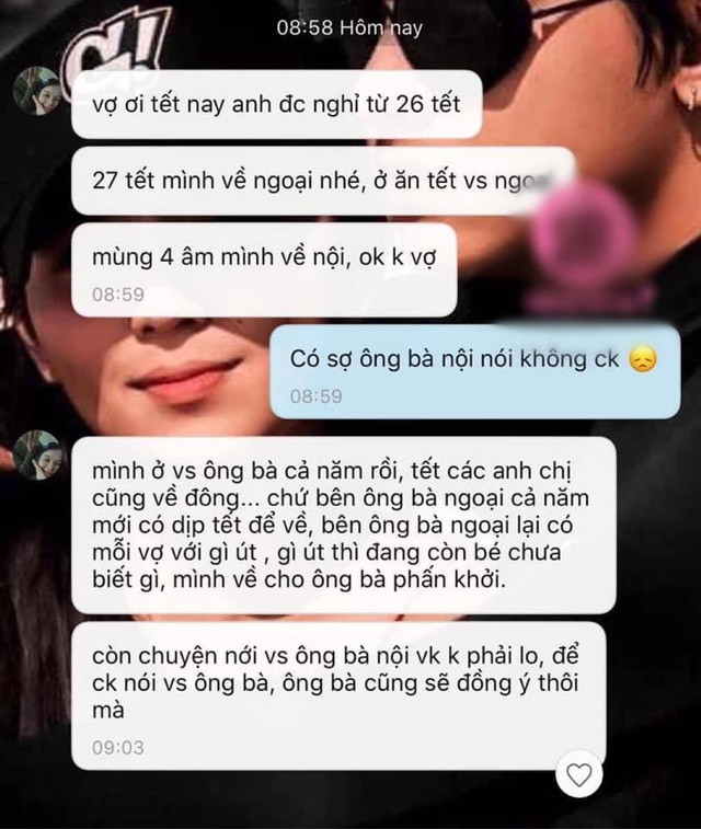 Chồng đưa vợ về ngoại ăn Tết, chị em không tin là có thật - Hình 2 Chong dua vo ve ngoai an Tet, chi em khong tin la co that-Hinh-2