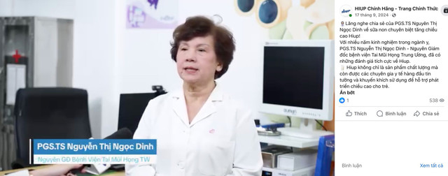 BTV Quang Minh, Vân Hugo, NSND Hồng Vân bị réo tên quảng cáo sữa - Hình 4 BTV Quang Minh, Van Hugo, NSND Hong Van bi reo ten quang cao sua-Hinh-4