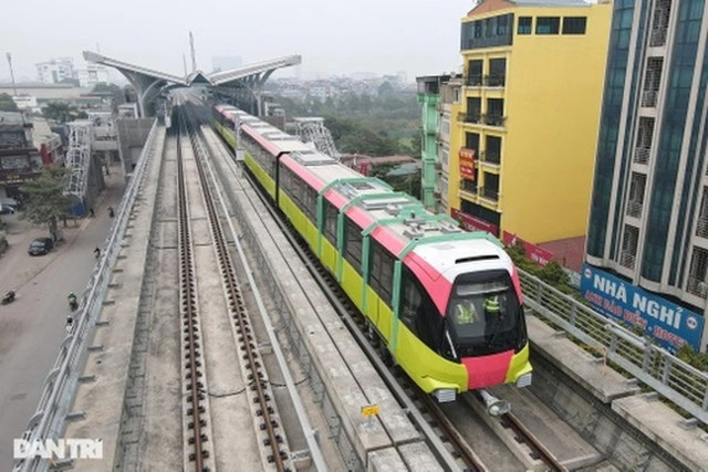 Đường sắt đô thị Nhổn - ga Hà Nội dự kiến vận hành vào 30/4/2024 Duong sat do thi Nhon - ga Ha Noi du kien van hanh vao 30/4/2024