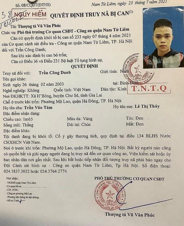Mới 17 tuổi đã cầm đầu nhóm côn đồ Moi 17 tuoi da cam dau nhom con do