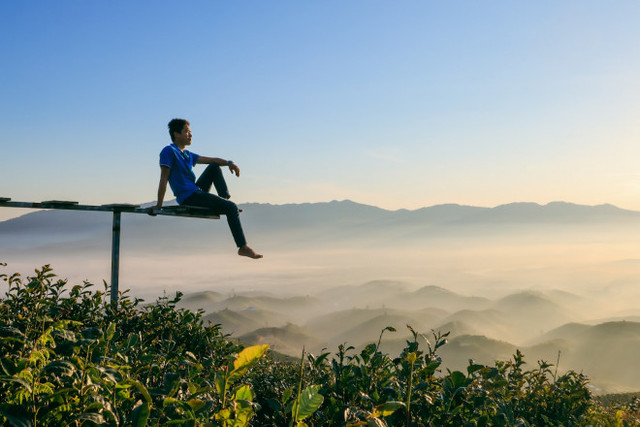 Dậy sớm săn mây, ngắm bình minh thật an yên tại Đồi Vô Ưu - Hình 11 Day som san may, ngam binh minh that an yen tai Doi Vo Uu-Hinh-11