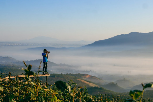 Dậy sớm săn mây, ngắm bình minh thật an yên tại Đồi Vô Ưu - Hình 12 Day som san may, ngam binh minh that an yen tai Doi Vo Uu-Hinh-12