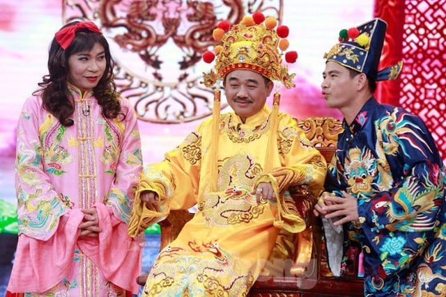 Lý do chỉ còn lại “Ngọc Hoàng” Quốc Khánh trong Táo Quân 2024 - Hình 2 Ly do chi con lai “Ngoc Hoang” Quoc Khanh trong Tao Quan 2024-Hinh-2