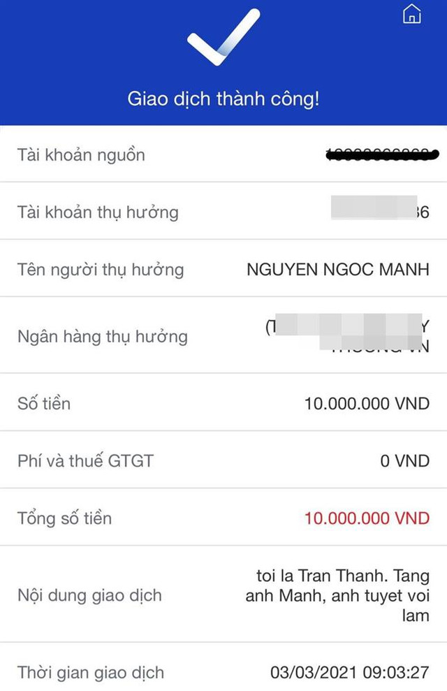 Trấn Thành gửi 10 triệu đồng khích lệ anh Nguyễn Ngọc Mạnh - Hình 3 Tran Thanh gui 10 trieu dong khich le anh Nguyen Ngoc Manh-Hinh-3
