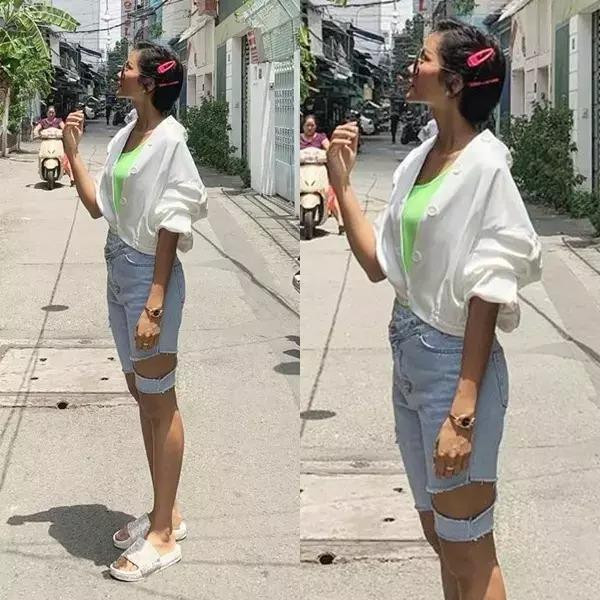 H'Hen Niê liên tục mặc lại đồ cũ đến nhàu nhĩ - Hình 10 H'Hen Nie lien tuc mac lai do cu den nhau nhi-Hinh-10