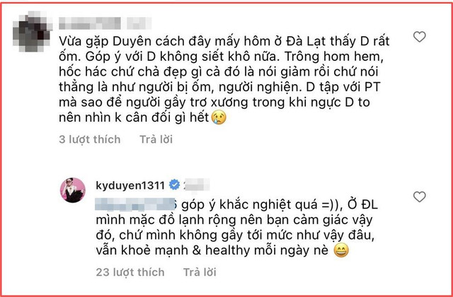Kỳ Duyên phản ứng khi bị nhận xét 'hốc hác như nghiện' - Hình 2 Ky Duyen phan ung khi bi nhan xet 'hoc hac nhu nghien'-Hinh-2