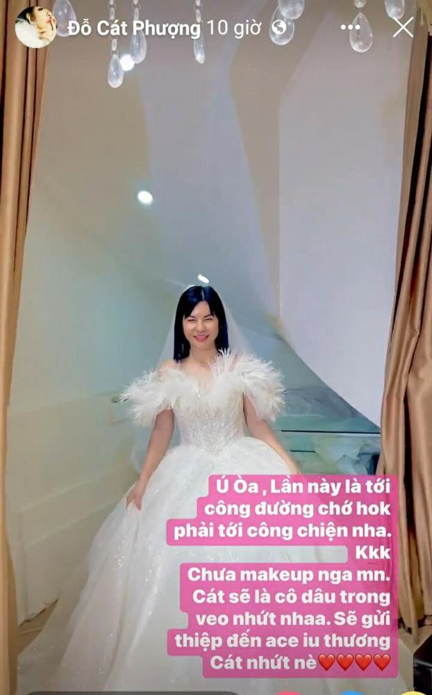Cát Phượng mặc váy cưới: "Sẽ là cô dâu trong veo nhất" - Hình 2 Cat Phuong mac vay cuoi: