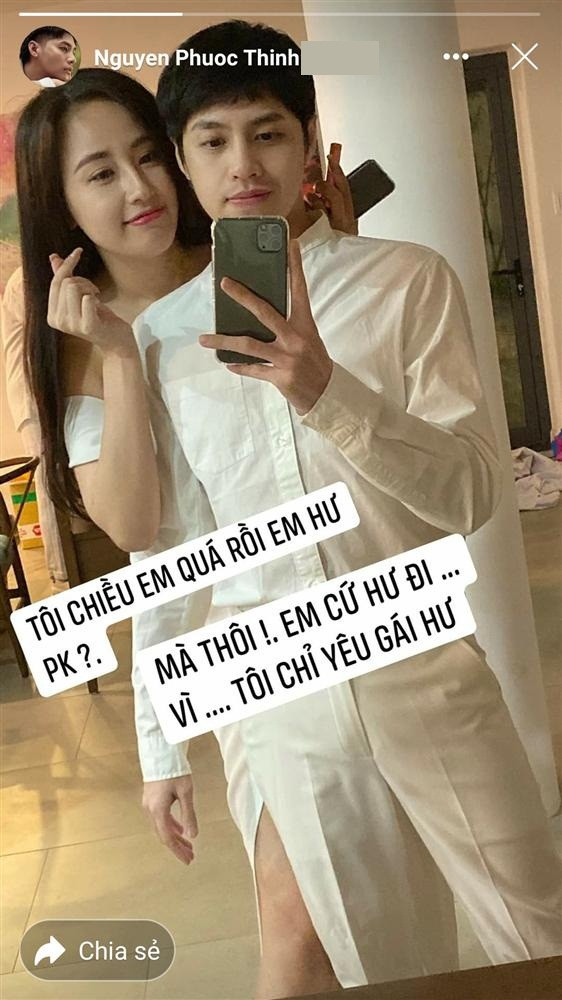 Noo Phước Thịnh khi bị nói gồng yêu Mai Phương Thúy - Hình 2 Noo Phuoc Thinh khi bi noi gong yeu Mai Phuong Thuy-Hinh-2
