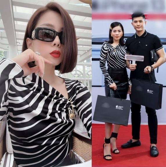 Sóng đôi bồ trẻ, Lệ Quyên diện đi diện lại váy cũ dù đồ hiệu ê hề - Hình 8 Song doi bo tre, Le Quyen dien di dien lai vay cu du do hieu e he-Hinh-8