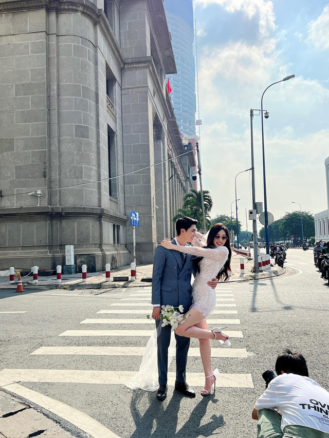 Á hậu Phương Nga sắp cưới diễn viên Bình An A hau Phuong Nga sap cuoi dien vien Binh An