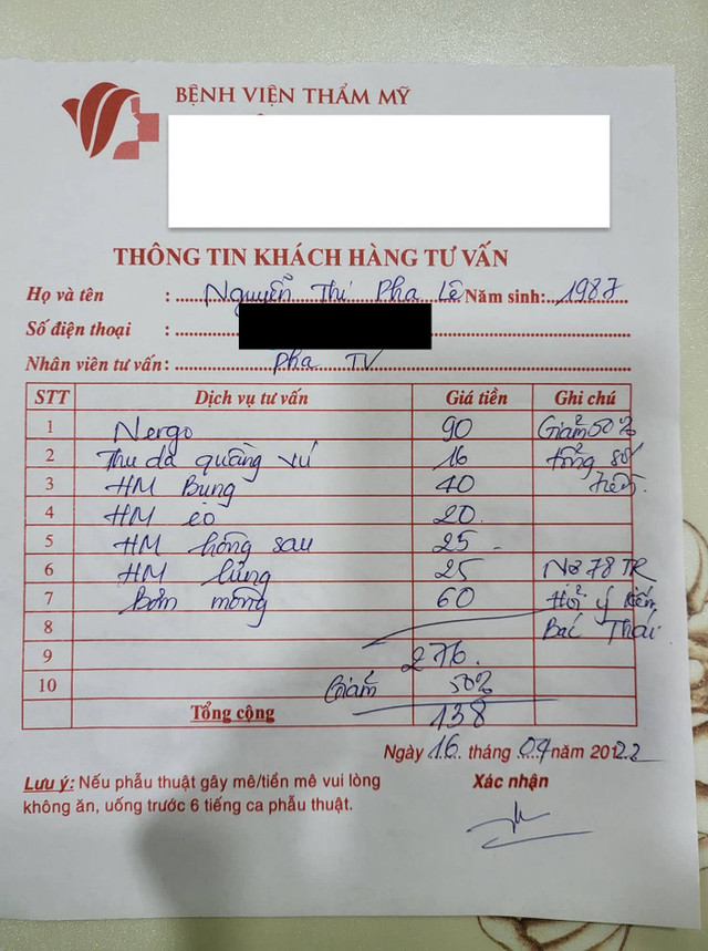 Pha Lê tố Chiêm Quốc Thái "cẩu thả", bác sĩ đòi ngay khoản nợ - Hình 3 Pha Le to Chiem Quoc Thai