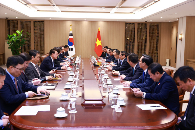 Tổng thống Yoon Suk Yeol: Hàn Quốc coi Việt Nam là đối tác quan trọng hàng đầu - Hình 2 Tong thong Yoon Suk Yeol: Han Quoc coi Viet Nam la doi tac quan trong hang dau-Hinh-2