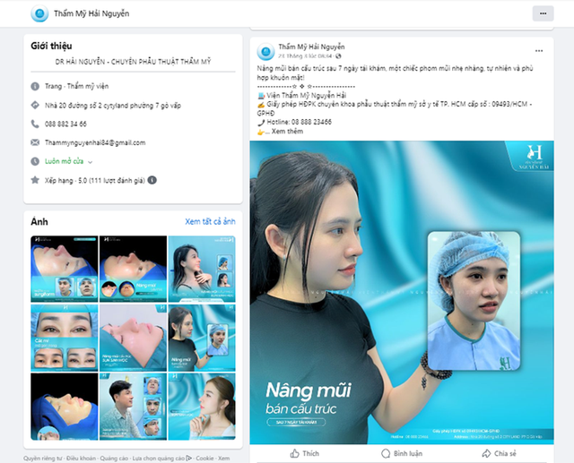Thẩm mỹ số 1 Việt Nam Nguyễn Hải bị tước giấy phép hoạt động - Hình 2 Tham my so 1 Viet Nam Nguyen Hai bi tuoc giay phep hoat dong-Hinh-2
