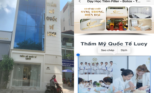 "Thẩm mỹ quốc tế Lucy" ngang nhiên hoạt động dù đang bị đình chỉ