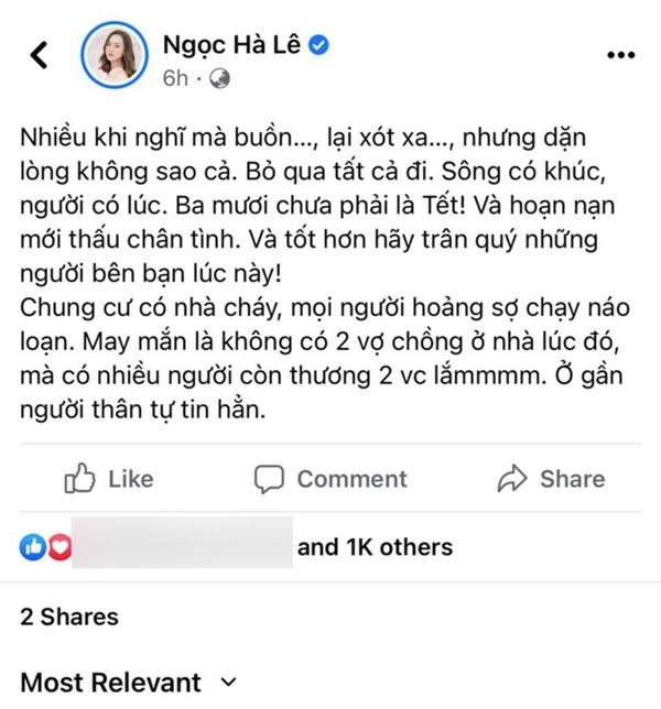 Chung cư Công Lý và bà xã kém 15 tuổi ở bất ngờ bị cháy - Hình 2 Chung cu Cong Ly va ba xa kem 15 tuoi o bat ngo bi chay-Hinh-2