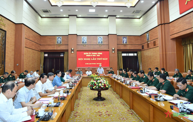 Tổng Bí thư Nguyễn Phú Trọng chủ trì Hội nghị Quân ủy Trung ương lần thứ 6 - Hình 8 Tong Bi thu Nguyen Phu Trong chu tri Hoi nghi Quan uy Trung uong lan thu 6-Hinh-8