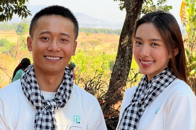 Hoa hậu Thùy Tiên phản hồi tin sắp cưới Quang Linh Hoa hau Thuy Tien phan hoi tin sap cuoi Quang Linh