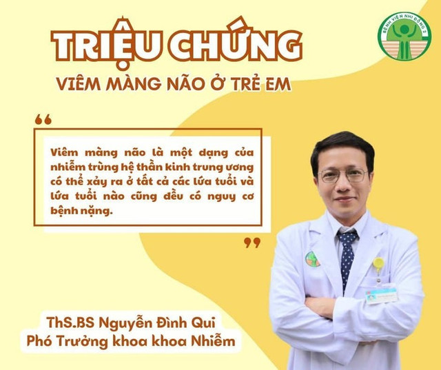 Nhận biết triệu chứng viêm màng não ở trẻ em, chớ dại bỏ qua Nhan biet trieu chung viem mang nao o tre em, cho dai bo qua