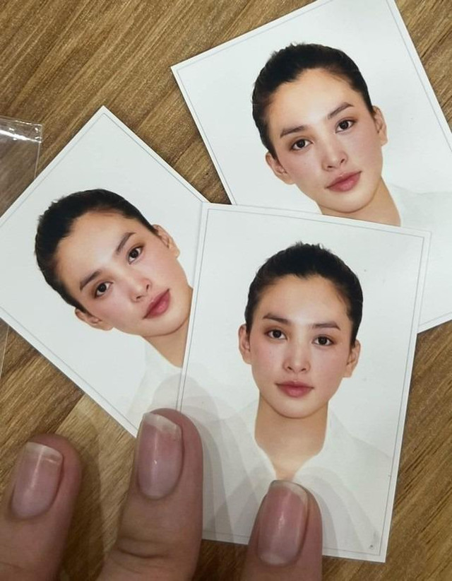 Hoa hậu Đỗ Thị Hà khoe ảnh thẻ nhận "cơn mưa lời khen" - Hình 2 Hoa hau Do Thi Ha khoe anh the nhan