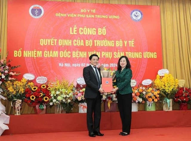 Bệnh viện Phụ sản Trung ương có giám đốc mới Benh vien Phu san Trung uong co giam doc moi