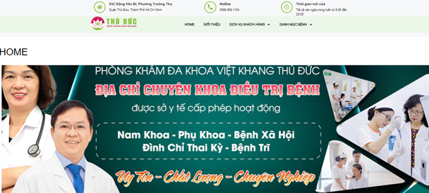 Lý do Phòng khám Việt Khang Thủ Đức bị tước giấy phép hoạt động - Hình 2 Ly do Phong kham Viet Khang Thu Duc bi tuoc giay phep hoat dong-Hinh-2