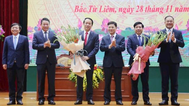 Hà Nội: Quận Bắc Từ Liêm có tân chủ tịch Ha Noi: Quan Bac Tu Liem co tan chu tich