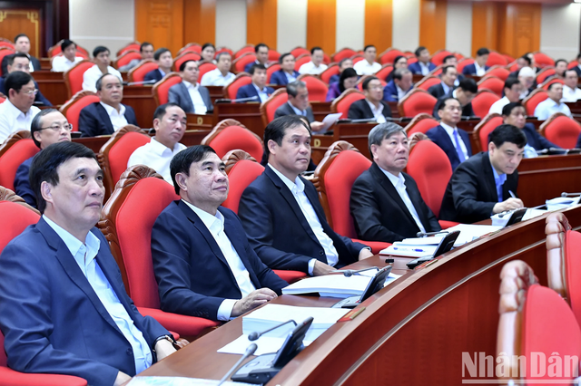 Khai mạc Hội nghị Ban Chấp hành Trung ương Đảng khóa XIII - Hình 7 Khai mac Hoi nghi Ban Chap hanh Trung uong Dang khoa XIII-Hinh-7