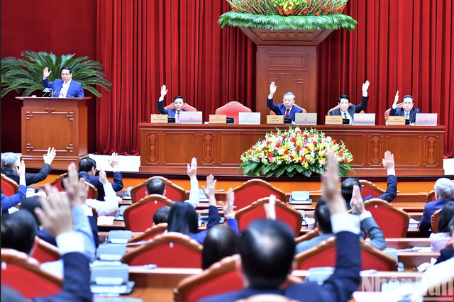 Khai mạc Hội nghị Ban Chấp hành Trung ương Đảng khóa XIII - Hình 5 Khai mac Hoi nghi Ban Chap hanh Trung uong Dang khoa XIII-Hinh-5