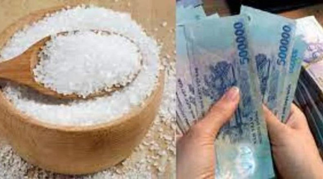 Đặt bát nước muối đúng vị trí, năm mới tài lộc ngập lối Dat bat nuoc muoi dung vi tri, nam moi tai loc ngap loi