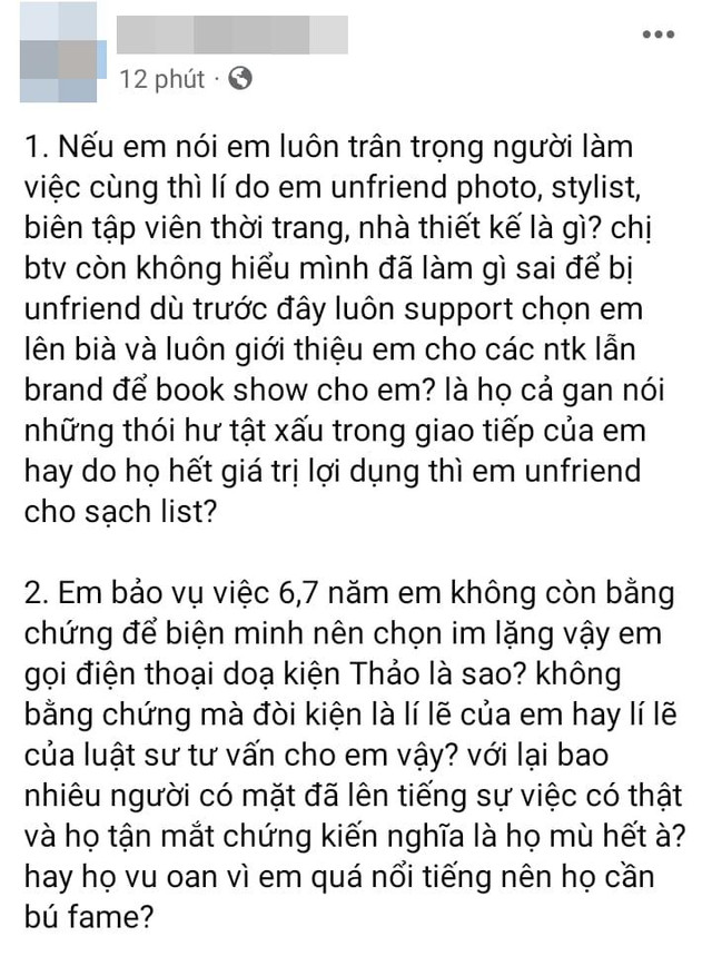 Nhiếp ảnh gia nổi tiếng chất vấn tính cách Hoàng Thùy - Hình 3 Nhiep anh gia noi tieng chat van tinh cach Hoang Thuy-Hinh-3