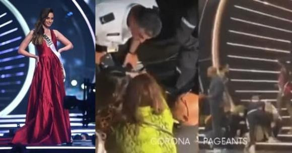 Người đẹp nước chủ nhà ngất xỉu ngay thềm chung kết Miss Universe 2021 Nguoi dep nuoc chu nha ngat xiu ngay them chung ket Miss Universe 2021